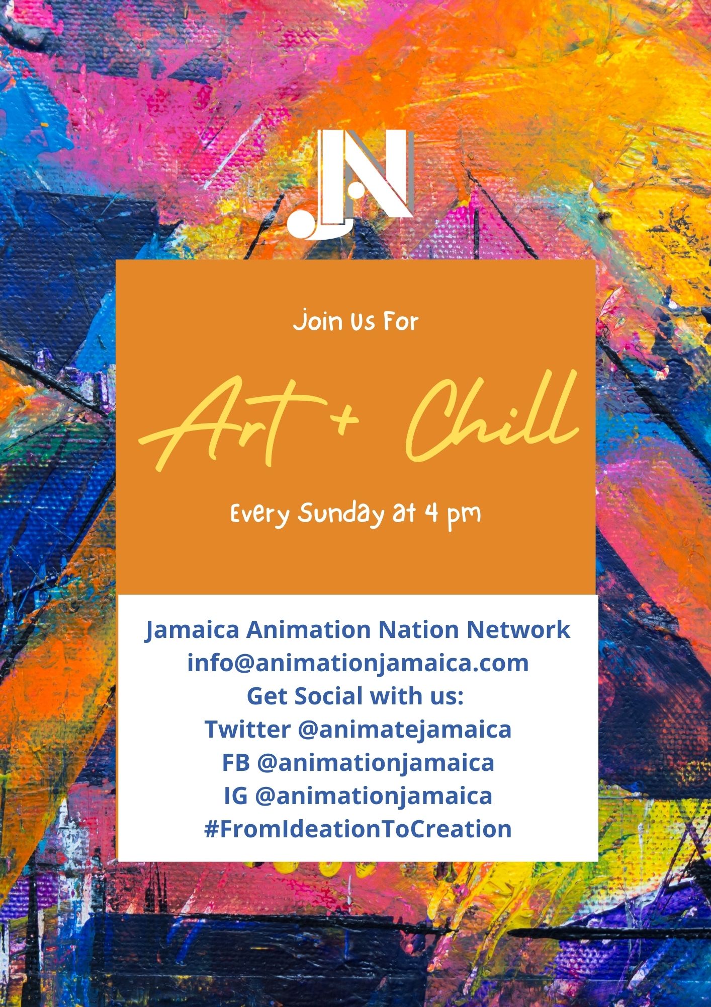 JANN Art and Chill flyer