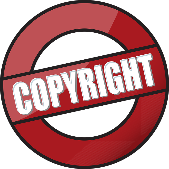 Legal Copyright Symbol Icon Sign License Round 3533368